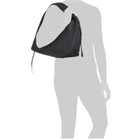 AIMEE KESTENBERG Black Leather Chelsea Hobo - Picture 2 of 2